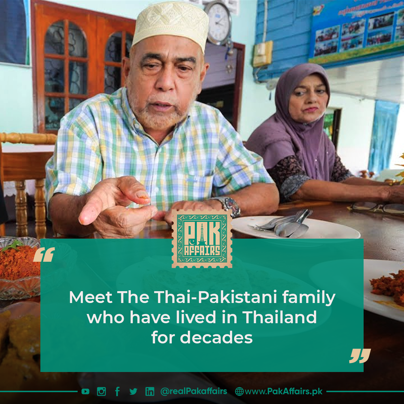 Meet The Thai-Pakistani family