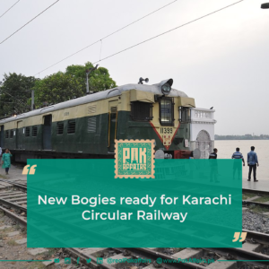 Bogies ready for Karachi Circular Railway