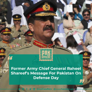 Former Army Chief General Raheel Shareef's Message For Pakistan On Defense Day