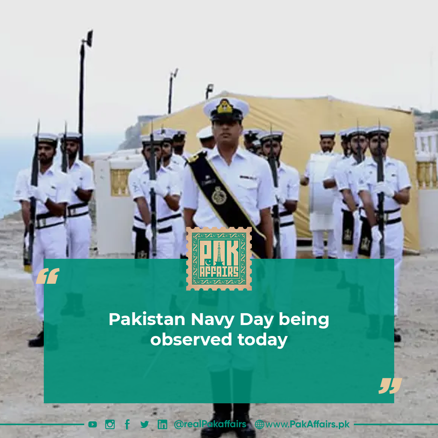 Pakistan Navy Day being observed
