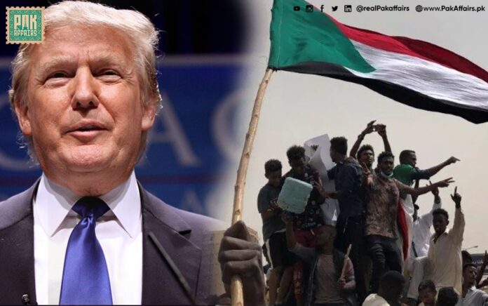 Donald Trump says Sudan will be removed from the terrorism list