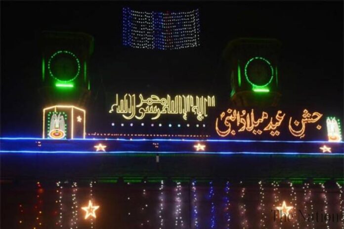 Eid Milad-un-nabi being celebrated with religious zeal :