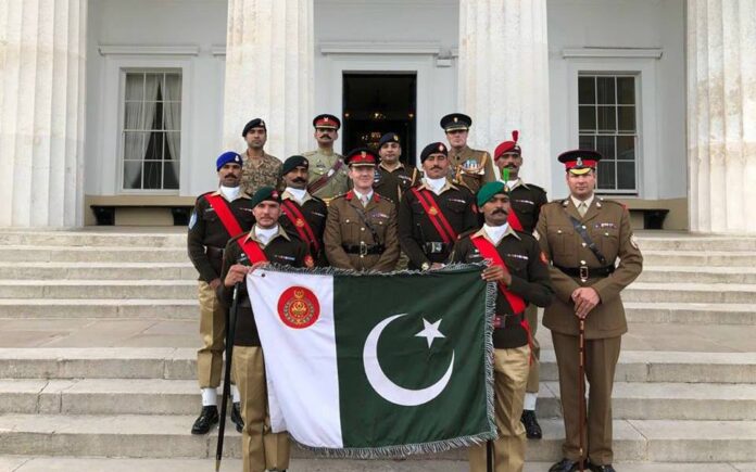 Pakistan Army wins Pace Sticking Competition At Royal Military Academy UK