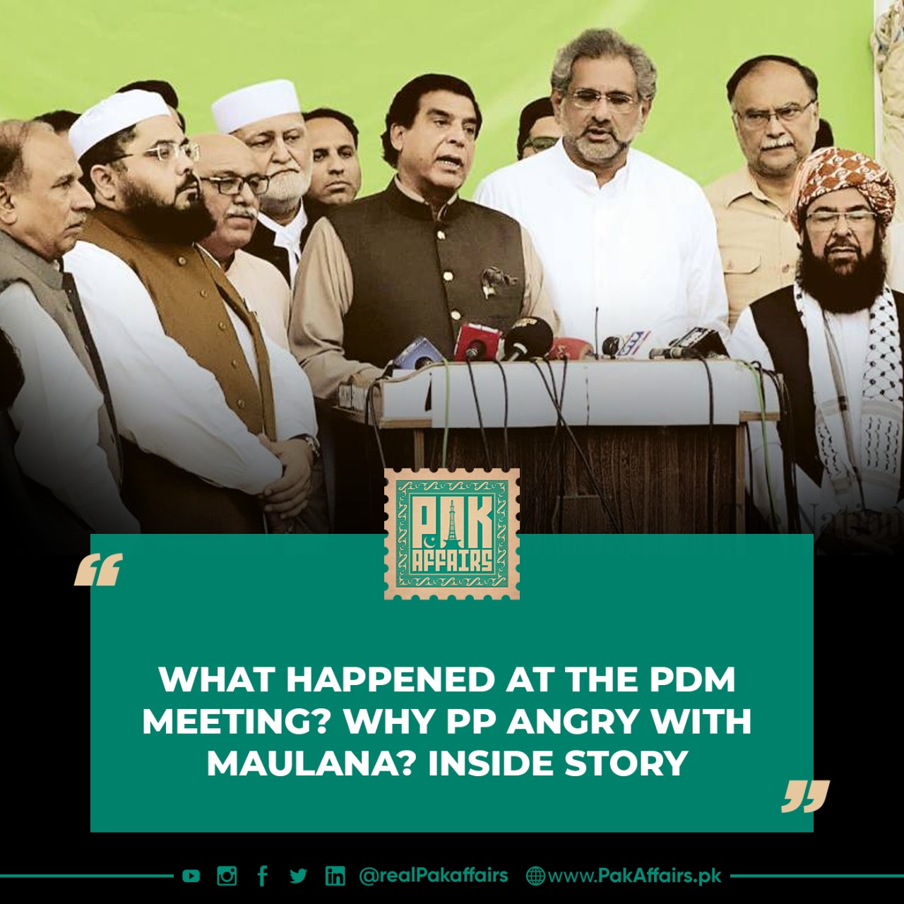 What happened at the PDM meeting? Why is PP angry with Maulana? Inside story