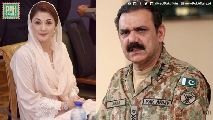 Sooner or later Asim Bajwa will have to give an account to the people: Maryam Nawaz