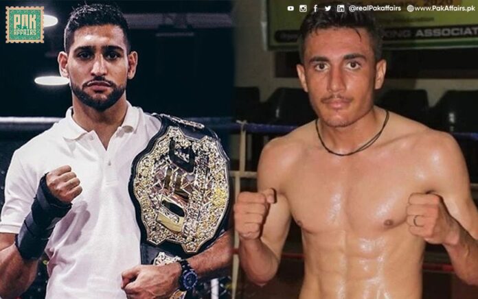 National Kickboxing Champion who was working at a tea hotel called by Amir khan