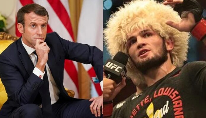 World-renowned fighter Khabib's scathing response to French President on blasphemous sketches