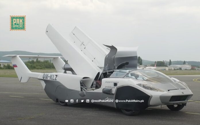 Scientists have made an Aircar, which turns a car into an aeroplane in just three minutes