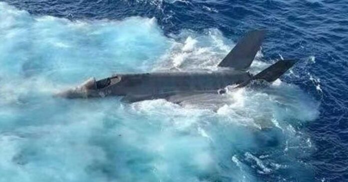 US most costly fighter jet crashes in south china sea