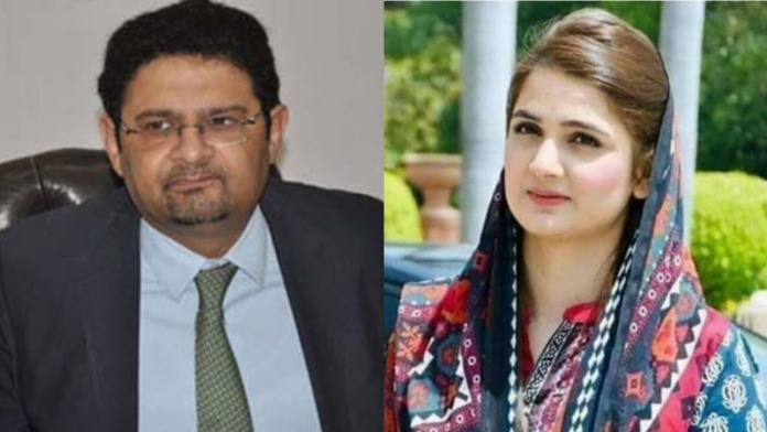 PML-N’s Miftah Ismail Caught On Camera Using MPA’s Sania Ashiq's Dupatta To Clean His Nose