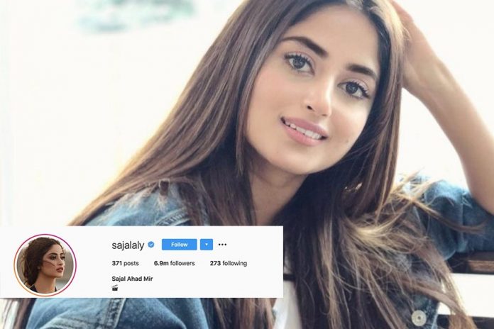 Break up or Any other Reason, Sajal Aly removes Ahad Mir's name from her Instagram