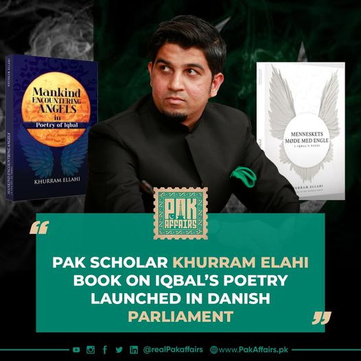 Pak Scholar Khurram Elahi Book On Iqbal’s Poetry Launched In Danish Parliament