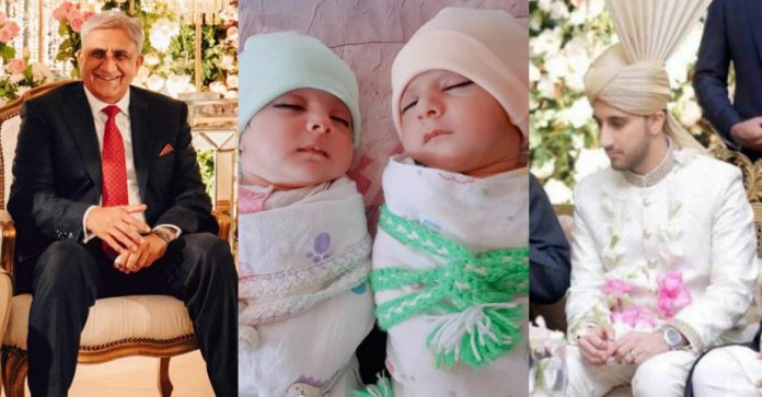 Pakistan’s Army Chief General Qamar Javed Bajwa's son Saad Bajwa has been blessed with twin babies