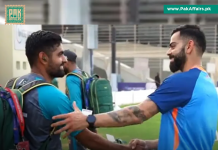 Virat meets Babar ahead of high voltage contest between India vs Pakistan in Asia cup Virat meets Babar ahead of high voltage contest between India vs Pakistan in Asia cup