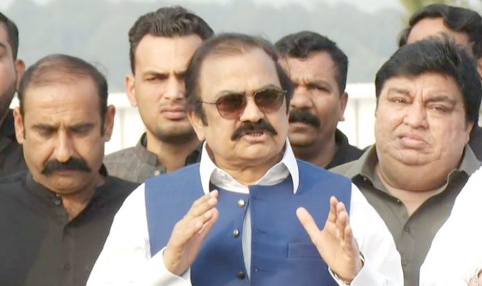 PTI will not be allowed to protest outside Election Commission, Interior Minister Rana Sanaullah