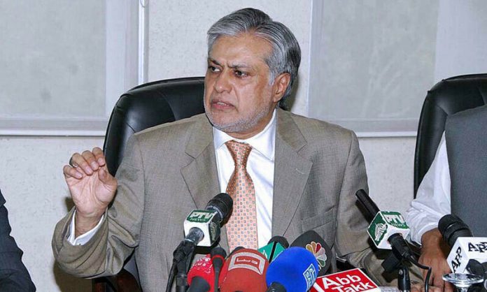 Finance Minister Ishaq Dar leaves for the USA to hold a meeting with IMF