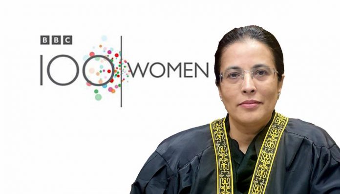 Pakistan’s first female Supreme Court judge is included in BBC ‘100 Women’ list