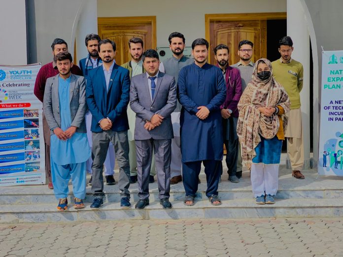 To Promote the Entrepreneurship & Startups Culture in Swat, Youth International Conclave President Engr. Umar Farooq Gul signed an MOU with NEP NICs Swat