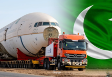 From Runway to Roadway: Airplane transported by Road fro Karachi to Hyderabad From Runway to Roadway Airplane transported by Road fro Karachi to Hyderabad