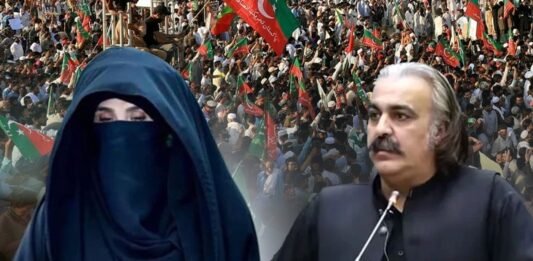 Bushra Bibi and CM Gandapur ‘Head’ PTI convoy to Islamabad