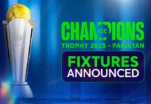 ICC officially announced the Schedule for Champions Trophy 2025