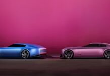 Jaguar reveal all-electric ‘Type 00’ concept car in Miami pink and London blue