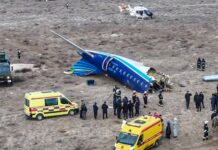 Russian Missile Downs Azerbaijan Airlines Plane