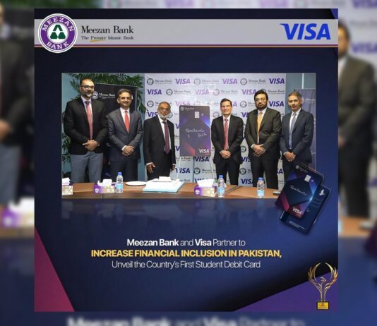 Visa and Meezan Bank Introduce Student Debit Card Visa and Meezan Bank Introduce Student Debit Card