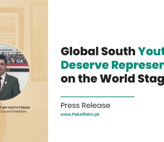Youth Voices from the Global South Must Be Integrated into Global Decision-Making Structures, says Shehzad Khan at the UN ECOSOC Youth Forum 2025 Global South Youth Deserve Representation on the World Stage