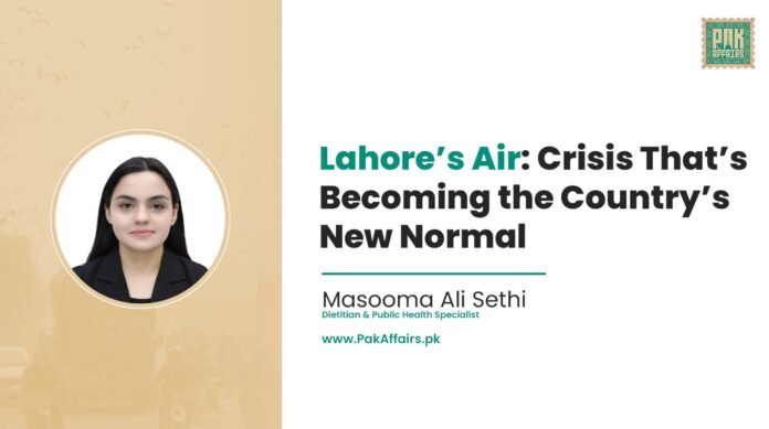 Lahore’s Air A Crisis That’s Becoming the Country’s New Normal Lahore’s Air A Crisis That’s Becoming the Country’s New Normal